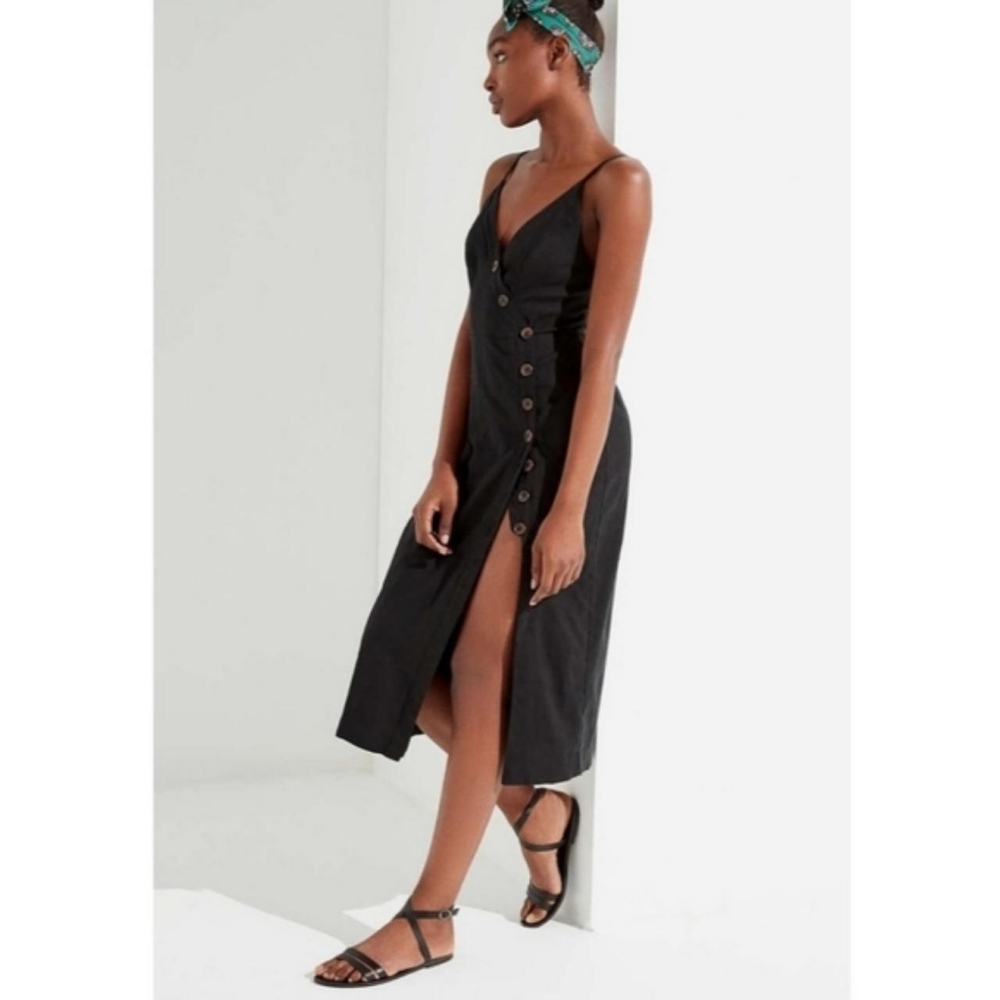 Urban Outfitters Amber linen Midi Dress